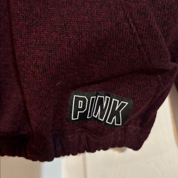 PINK 1/4 zip sweatshirt - Picture 5 of 7